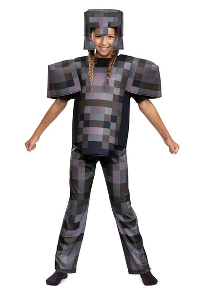Minecraft Netherite Armor Deluxe Costume for Kids - US 5736