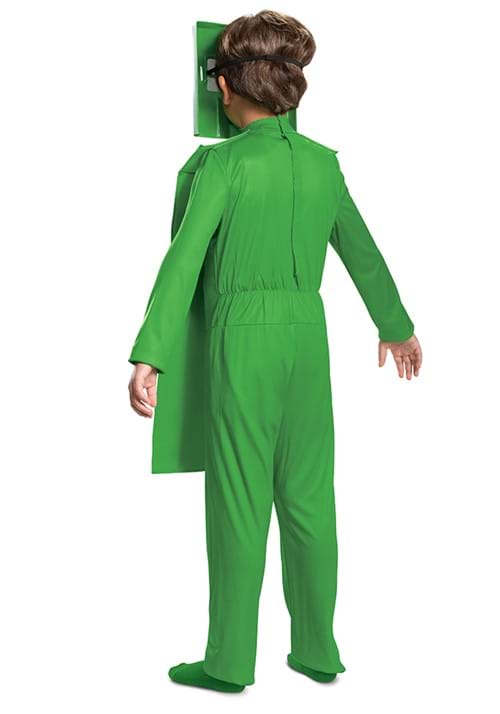 Kid's Minecraft Creeper Jumpsuit Costume - US 1103