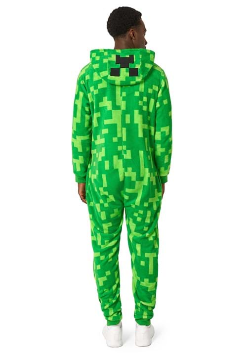 Adult Opposuits Minecraft Creeper Costume Onesie - US 1285