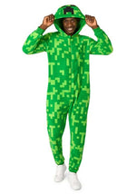 Adult Opposuits Minecraft Creeper Costume Onesie - US 1285