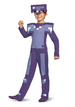 Kid's Minecraft Enchanted Diamond Armor Costume - US 2356