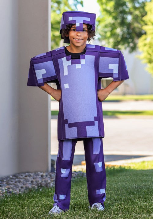 Kid's Minecraft Enchanted Armor Deluxe Kid's Costume - US 0491
