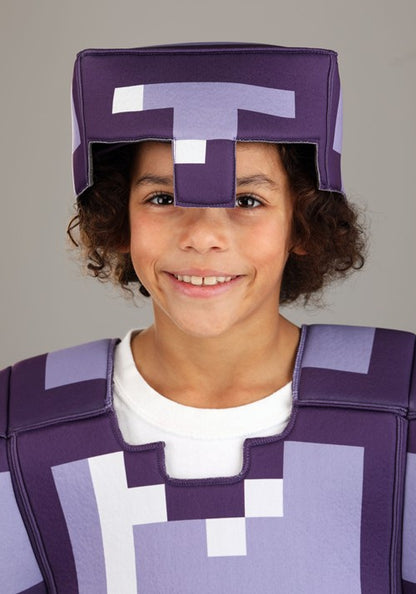 Kid's Minecraft Enchanted Armor Deluxe Kid's Costume - US 0491