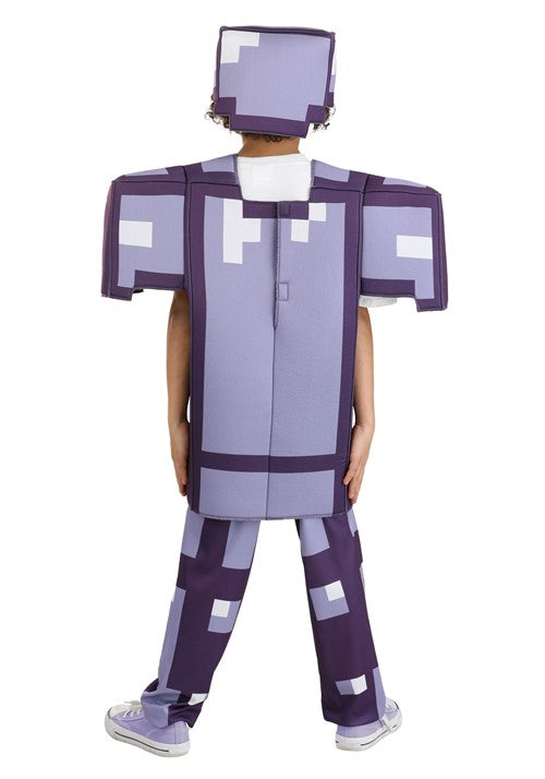Kid's Minecraft Enchanted Armor Deluxe Kid's Costume - US 0491