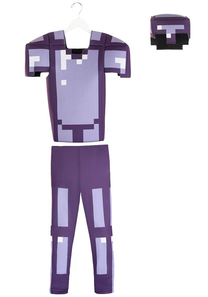 Kid's Minecraft Enchanted Armor Deluxe Kid's Costume - US 0491