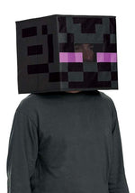 Minecraft Enderman Costume Block Head - US 8654