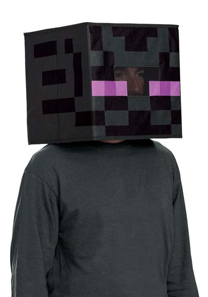 Minecraft Enderman Costume Block Head - US 8654