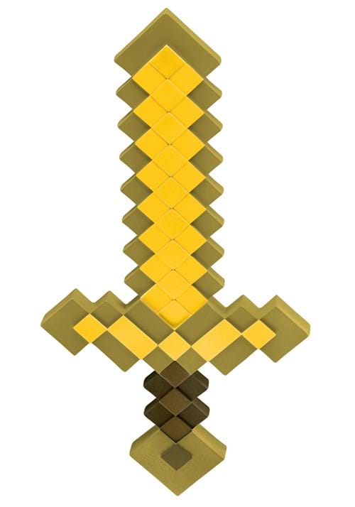 Minecraft Gold Sword Accessory - US 9730