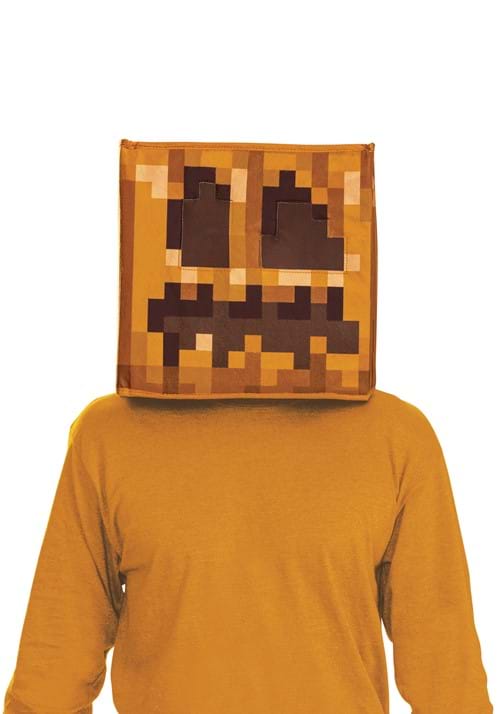Minecraft Jack O'Lantern Costume Block Head - US 5199
