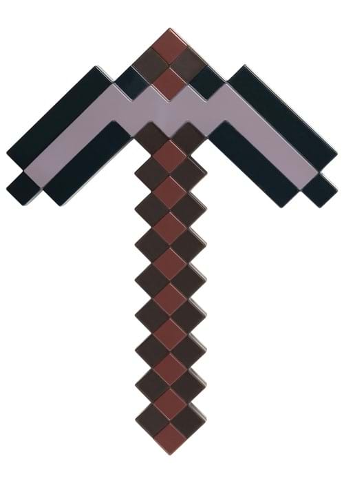 Minecraft Netherite Toy Pickaxe Accessory - US 6336
