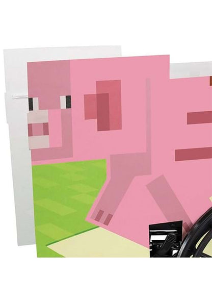 Minecraft Pig Adaptive Wheelchair Cover - US 3149