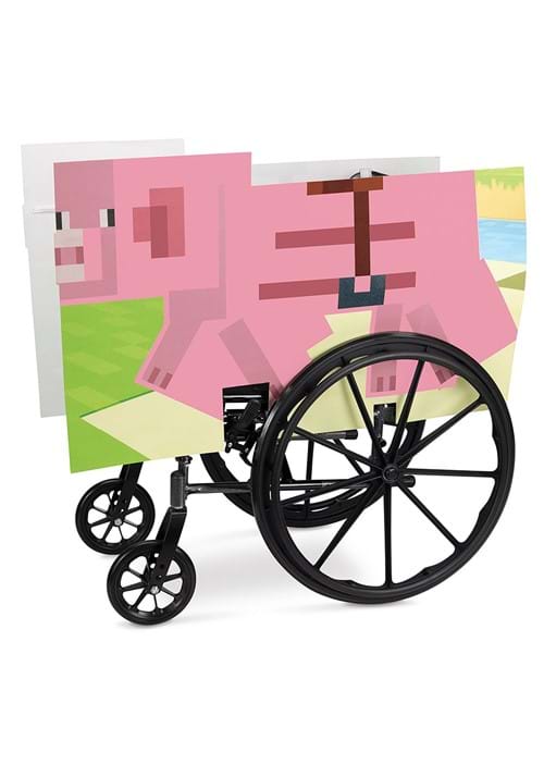 Minecraft Pig Adaptive Wheelchair Cover - US 3149