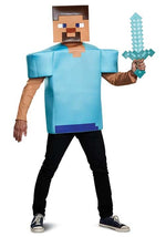 Minecraft Steve Adult Costume - US 7509