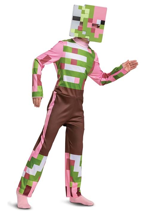 Minecraft Zombie Pigman Costume for Kids - US 8153