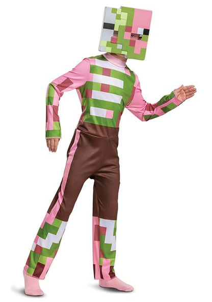 Minecraft Zombie Pigman Costume for Kids - US 8153