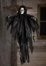 2.5FT Mini Black Reaper Hanging Halloween Decoration - US 1365