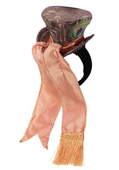 Disney Mini Mad Hatter Brown Costume Headband - US 8743