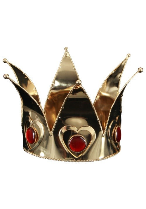 Mini Queen of Hearts Costume Crown for Adults - US 9503