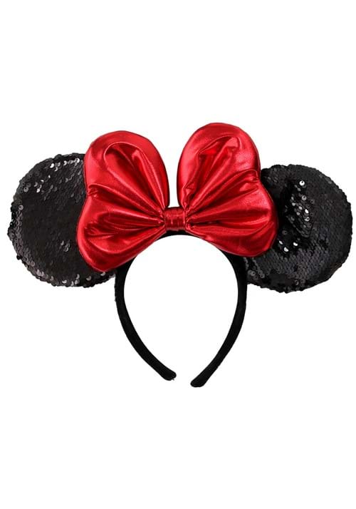 Disney Minnie Sequin Ears Red Costume Headband - US 0524