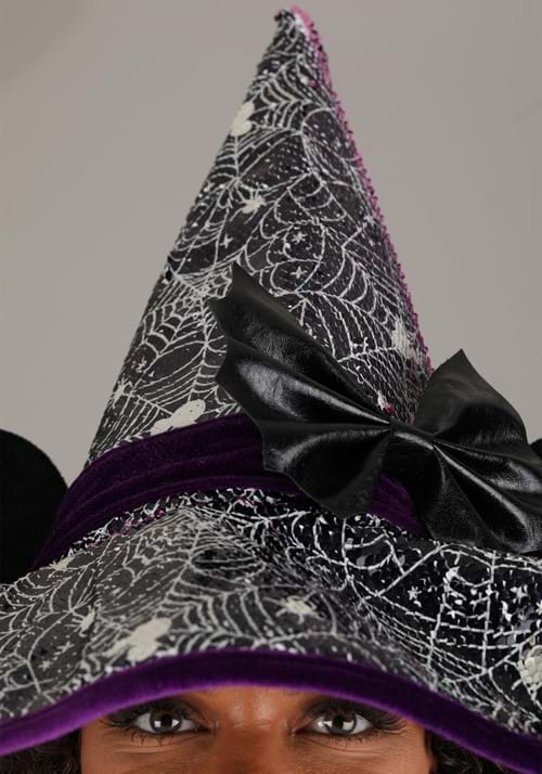 Disney Minnie Mouse Spider Webs Adult Witch Hat - US 3774