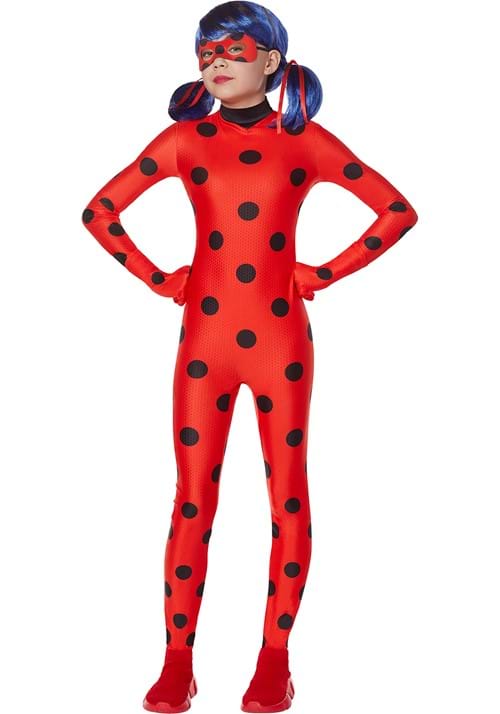 Miraculous Ladybug Girl's Costume with Wig - US 9220
