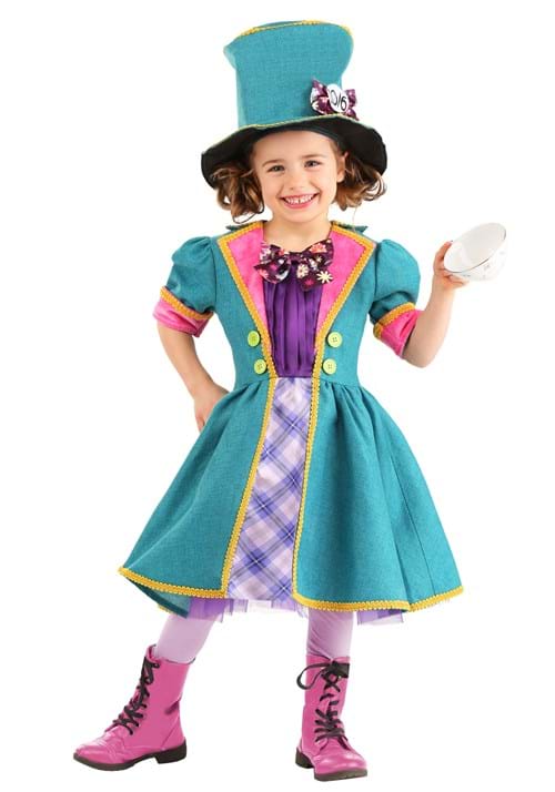 Toddler Mischievous Mad Hatter Costume - US 7486
