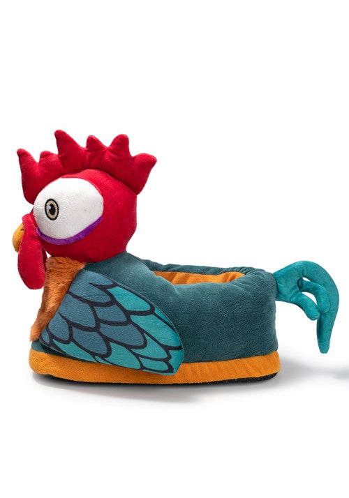 Adult Moana 3D Hei Hei Plush Slippers - US 1691