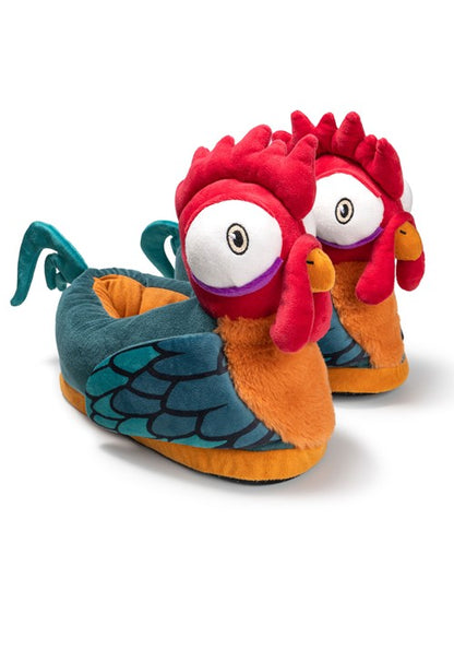Adult Moana 3D Hei Hei Plush Slippers - US 1691