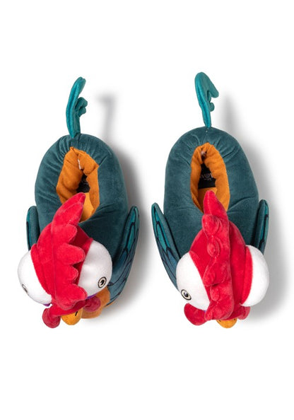 Adult Moana 3D Hei Hei Plush Slippers - US 1691