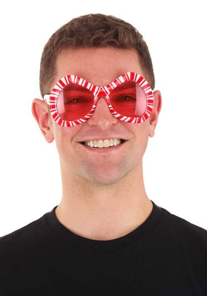 Candy Cane Mod Glasses - US 5540