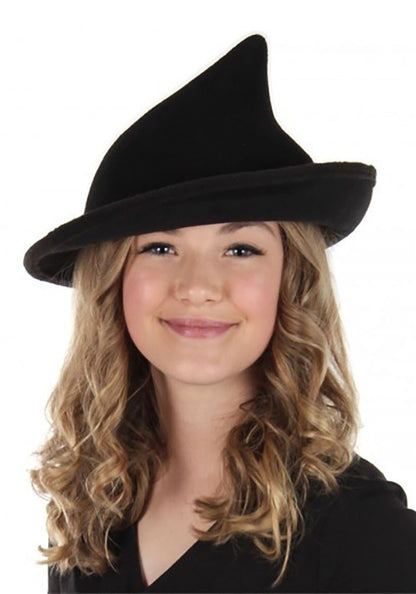 Modern Black Witch's Costume Hat - US 2536