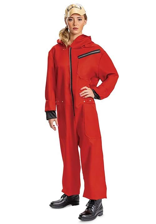 Money Heist Jumpsuit and Mask Costume for Adults - US 3844