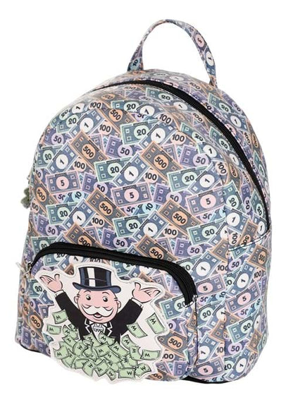 Monopoly AOP Money Mini Backpack - US 8699