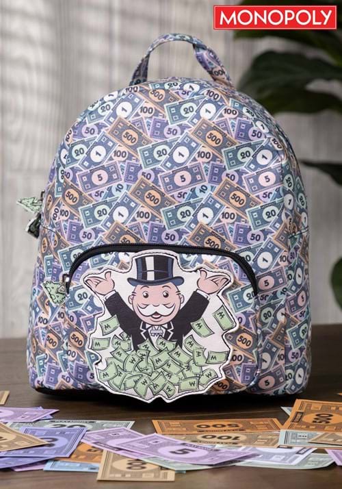 Monopoly AOP Money Mini Backpack - US 8699