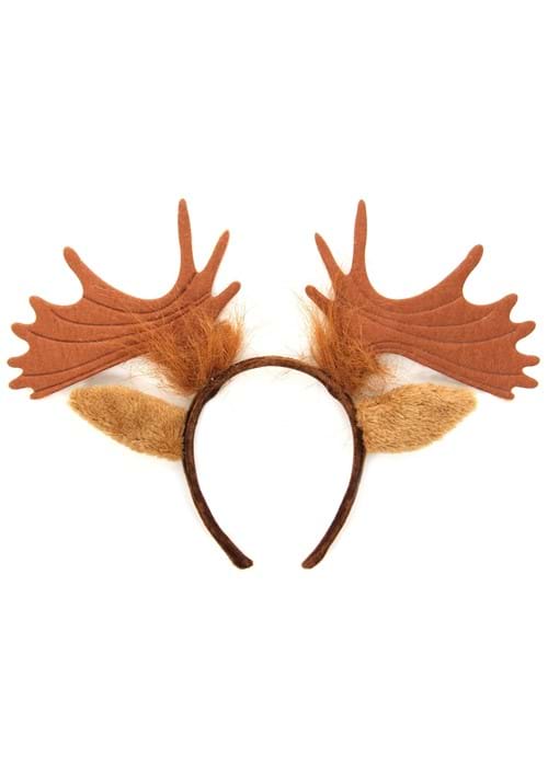 Moose Ears & Antlers | Costume Headband - US 7587