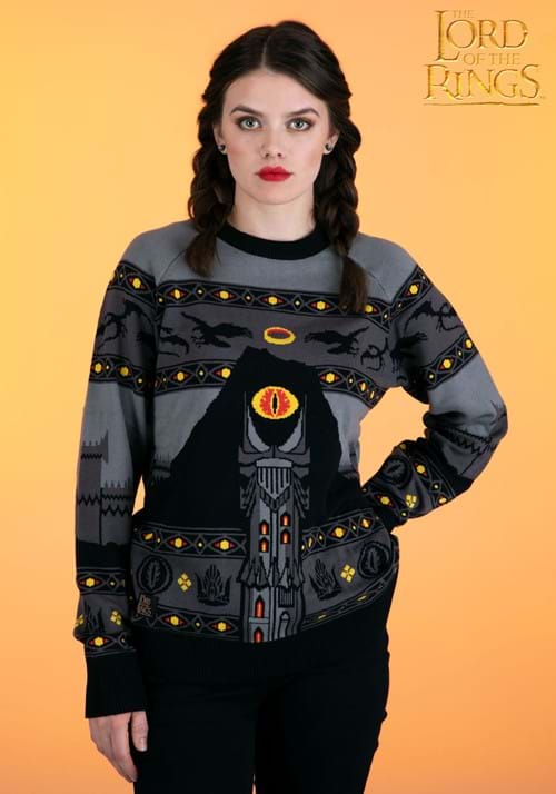 Mordor Lord of the Rings Adult Ugly Sweater - US 2784