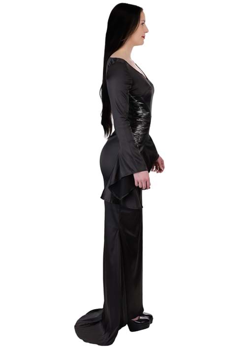 Plus Size The Addams Family Morticia Costume Dress for Women - US 5182