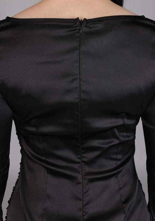 Plus Size The Addams Family Morticia Costume Dress for Women - US 5182