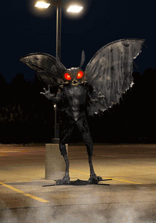 11.5FT Mothman Animatronic Decoration - US 3997