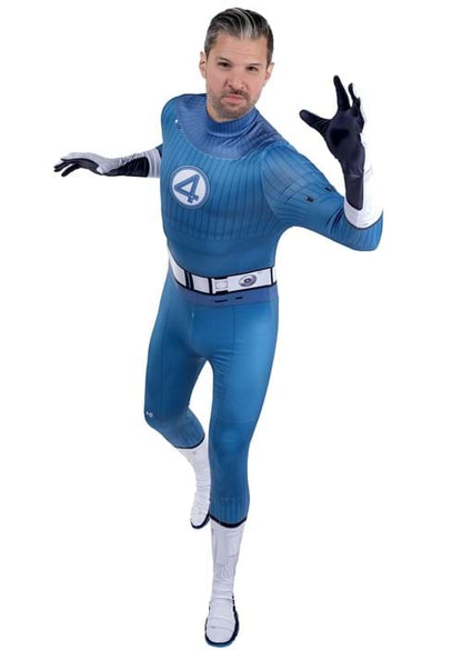 Men's Mr Fantastic Fantastic Four Zentai Suit Costume - US 0508