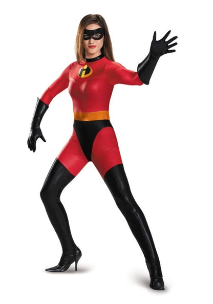 Adult Women's Mrs. Incredible Bodysuit Costume - US 4104