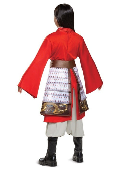 Deluxe Mulan Red Girl's Hero Costume - US 2483