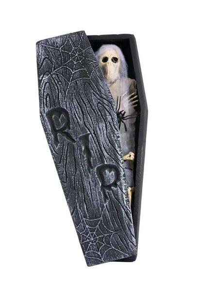 27-Inch Mummy Coffin Halloween Decoration - US 1958