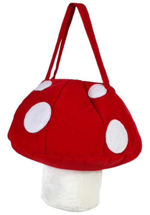 Red Mushroom Plush Bag - US 5866