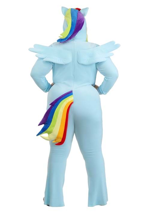 Women's Plus Size My Little Pony Rainbow Dash Costume - US 0286
