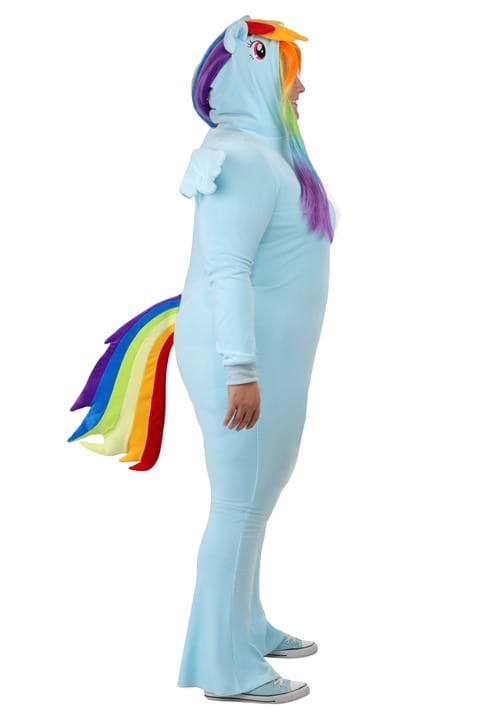 Women's Plus Size My Little Pony Rainbow Dash Costume - US 0286