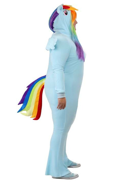 Women's Plus Size My Little Pony Rainbow Dash Costume - US 0286