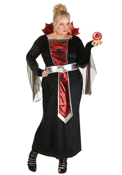 Women's Plus Size Mystic Sorceress Costume Dress - US 0995