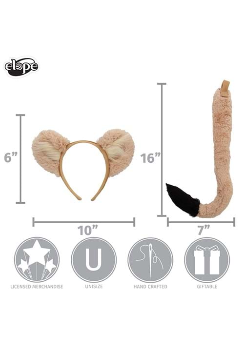 Disney Nala Ears & Tail Costume Kit - US 5313