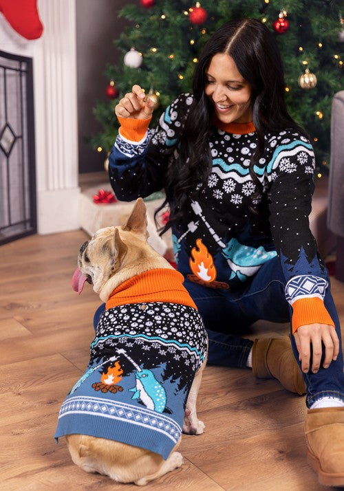 Narwhal Holiday Pet Sweater - US 4451
